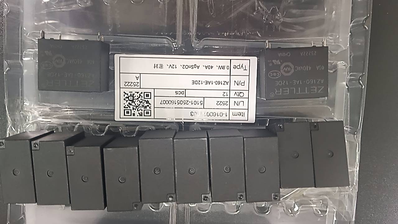 ZETTLER AZ160-1AE-12DE 60A 功率繼電器:圖片 2